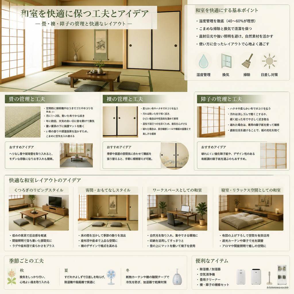 4. 快適空間作りのための工夫