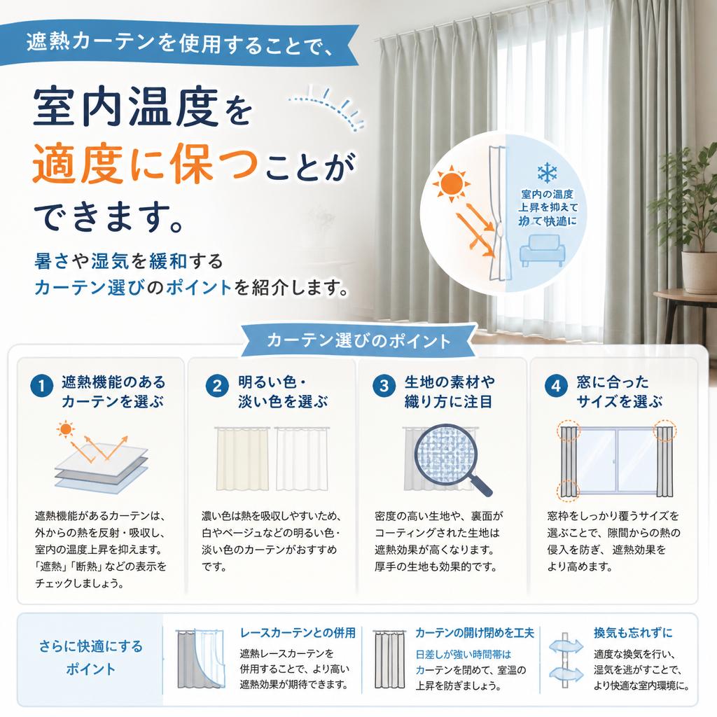 5. 遮熱カーテンの効果